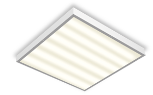 картинка Светодиодный светильник ВАРТОН офисный универсальный 595*595*50 54 Вт теплый белый V-01-032-054-2700K (арт.502) от Аутдор Диджитал