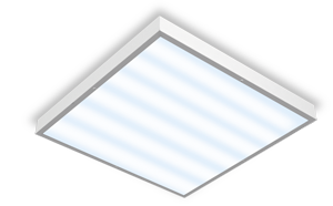 картинка Светодиодный светильник ВАРТОН офисный универсальный 595*595*50 54 Вт холодный белый V-01-030-054-6500K (арт.502) от Аутдор Диджитал